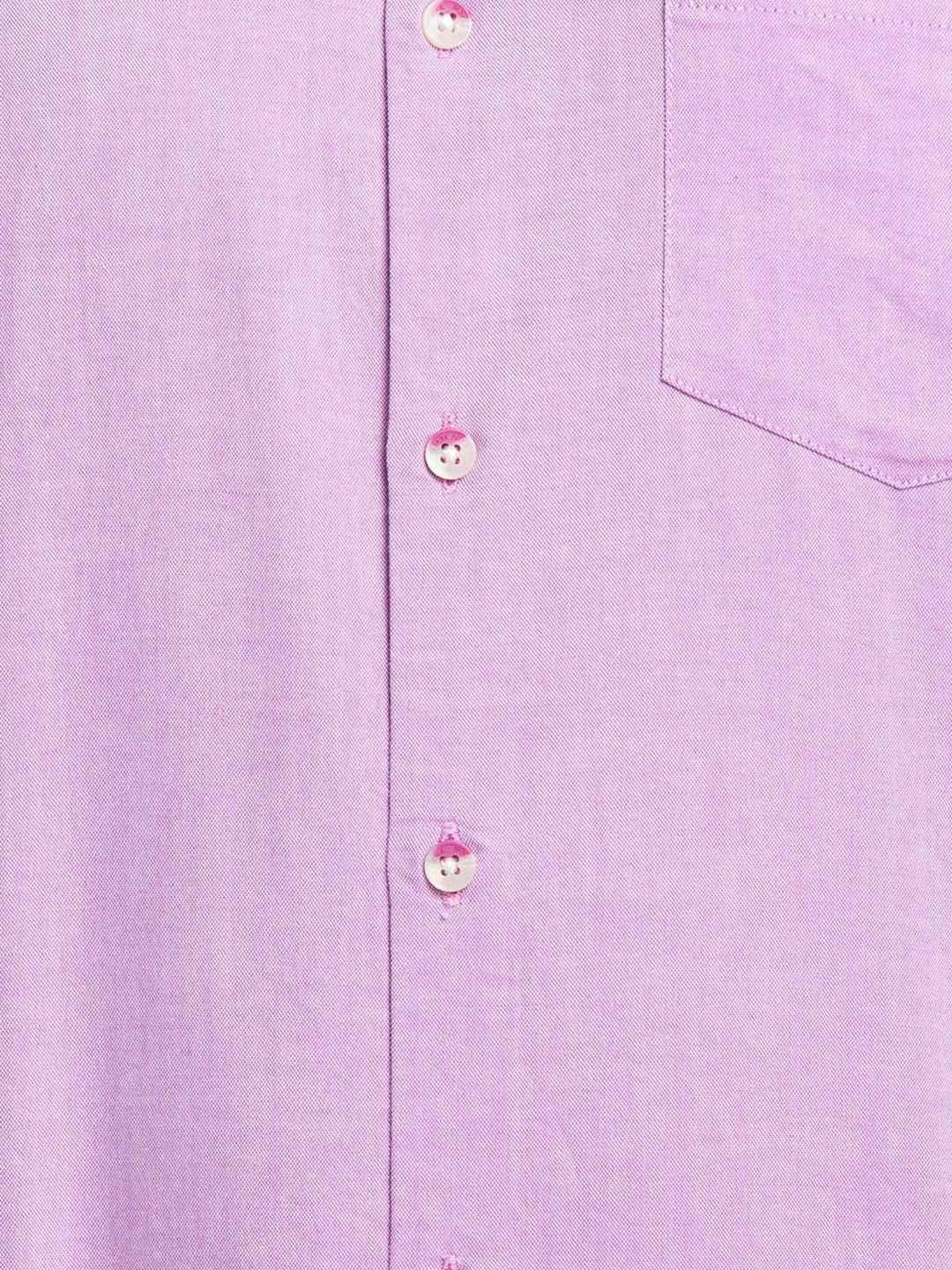 Park Avenue Violet Cotton Slim Fit Shirt