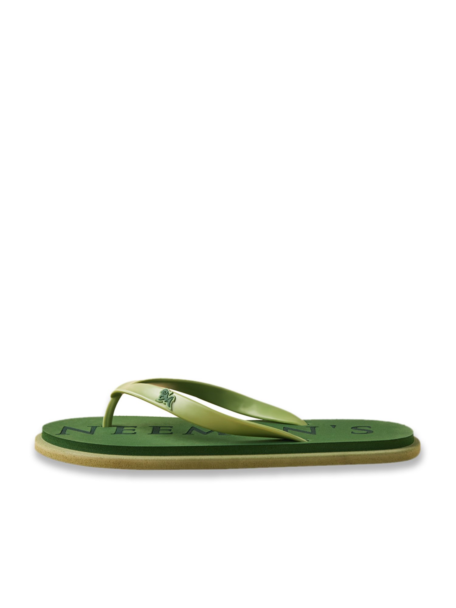 Neemans Men's Eco Classic Green Flip Flops