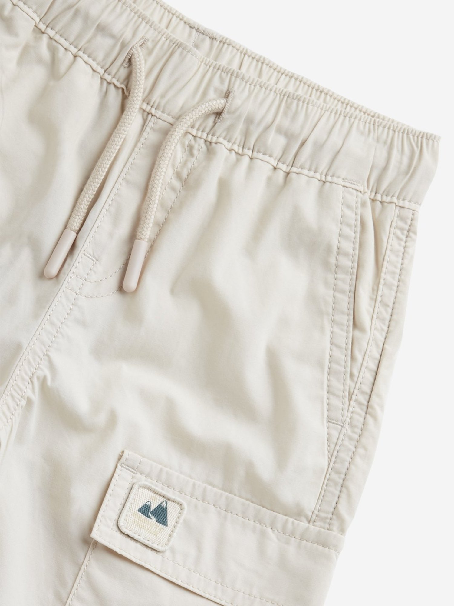 Y&F Kids by Westside Off-White Mid-Rise Cotton Blend Track Pants