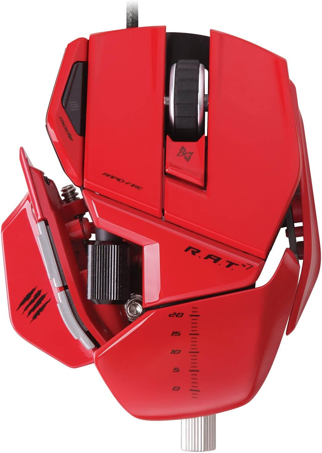 Mad Catz R.A.T.7 Gaming Mouse for PC and Mac - Black