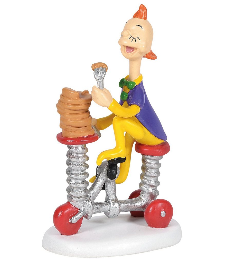 Department 56 Dr Seuss, The Grinch Village Collection Who-Ville Pancakes To Go Figurine