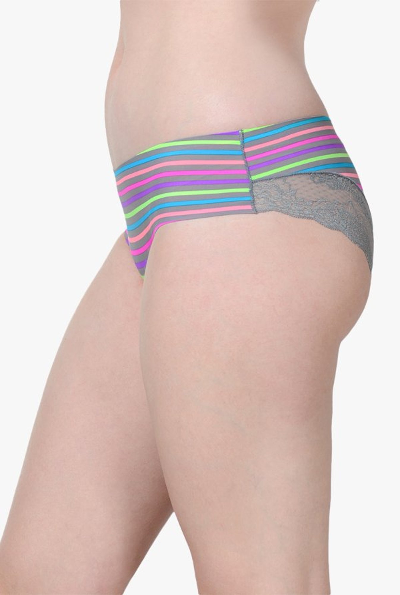 Da Intimo Olive Printed Bikini Panty (Pack Of 2)