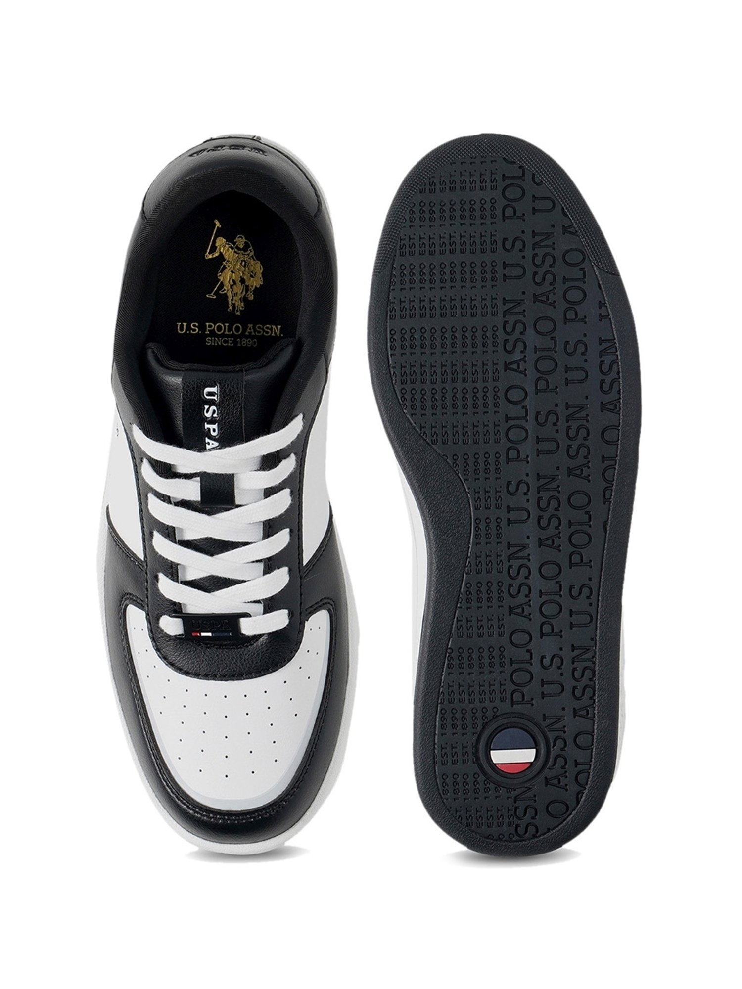 U.S. Polo Assn. Women's Black Sneakers
