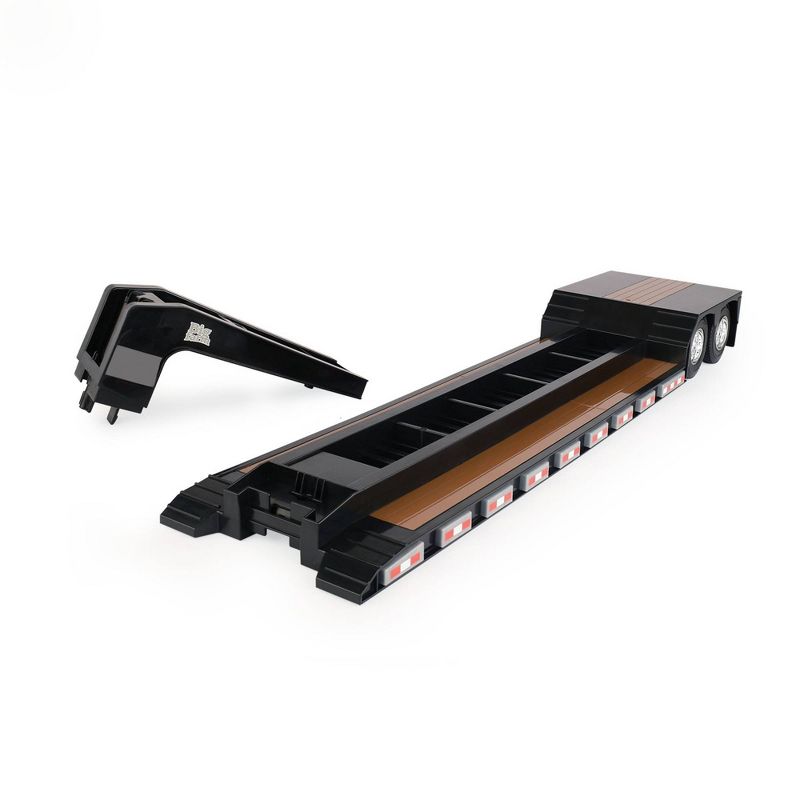 Big Farm Peterbilt Model 367 with Lowboy Trailer