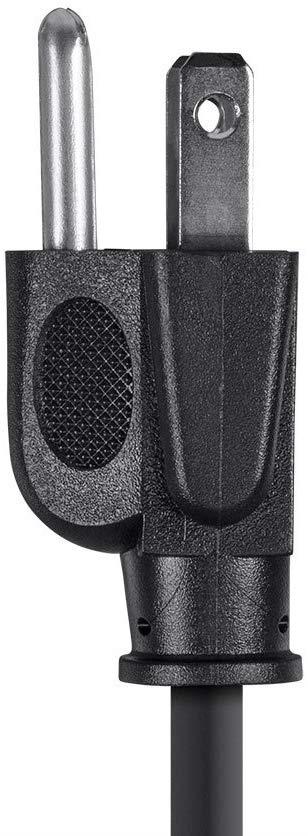 Monoprice 3ft 18AWG Grounded AC Power Cord, 10A (NEMA 5-15P to IEC-320-C5)