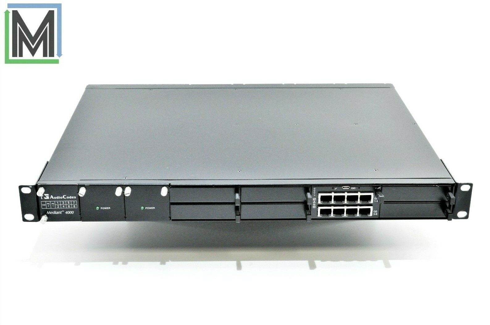 AudioCodes M4K/BASE/AC Mediant 4000 M4K11/BASE/RED/AC SBC SIP Appliance