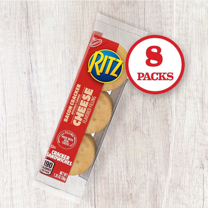 Ritz Bacon Cracker Sandwiches with Cheese - 8ct/1.35oz