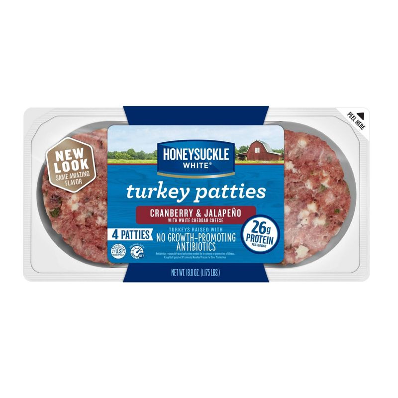 Honeysuckle White Cranberry & Jalapeno with Cheese - 4ct/18.8oz