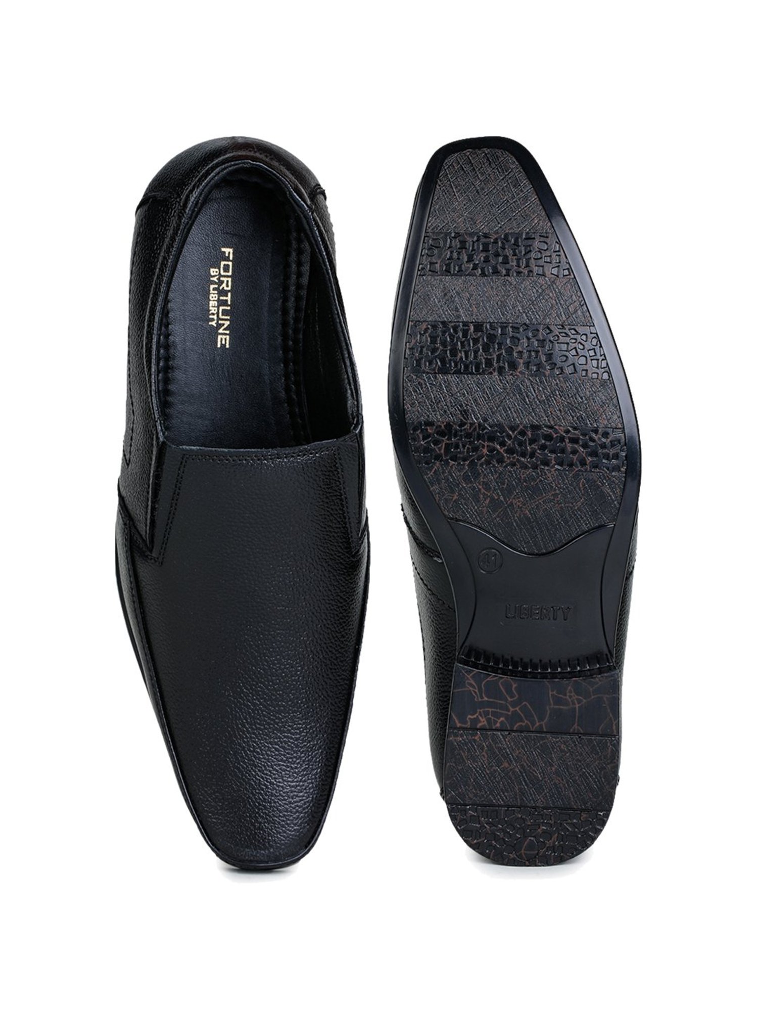 Fortune by Liberty Black Formal Slip-Ons