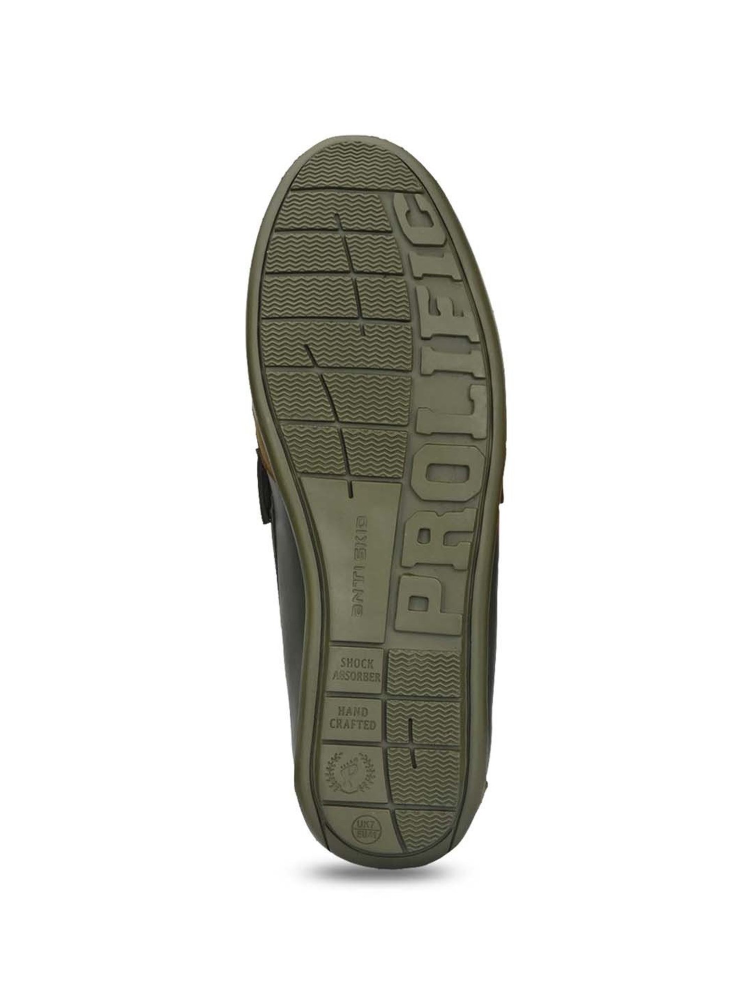 Prolific Men's Green Casual Loafers