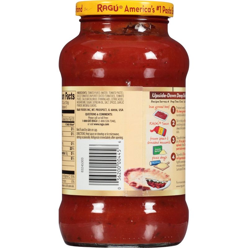 Ragu Super Chunky Mushroom Pasta Sauce - 24oz