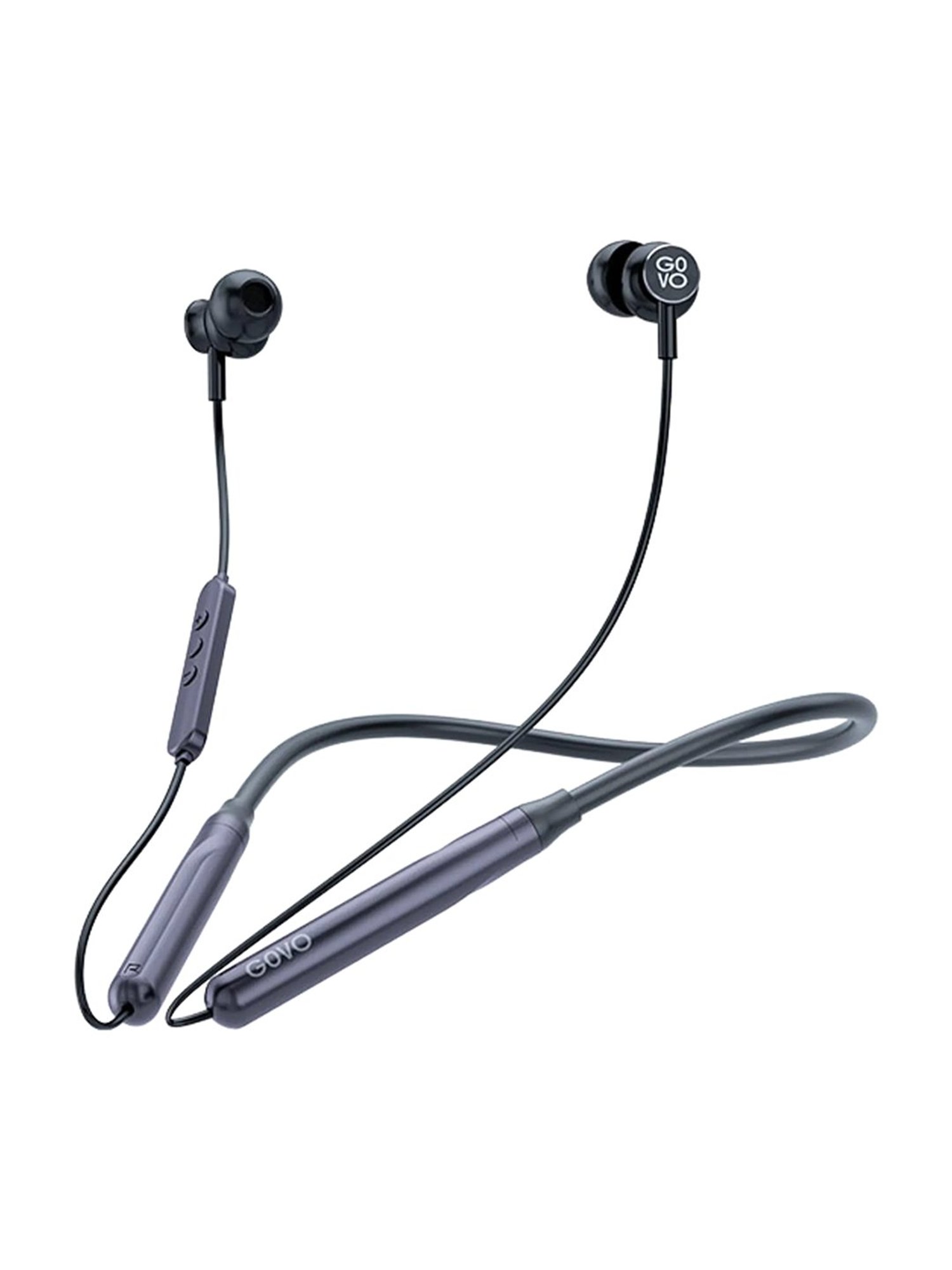 GOVO GoKixx 652 In Ear BT Neckband with Noise Cancellation & Upto 12 Hrs of Playtime (Blue)