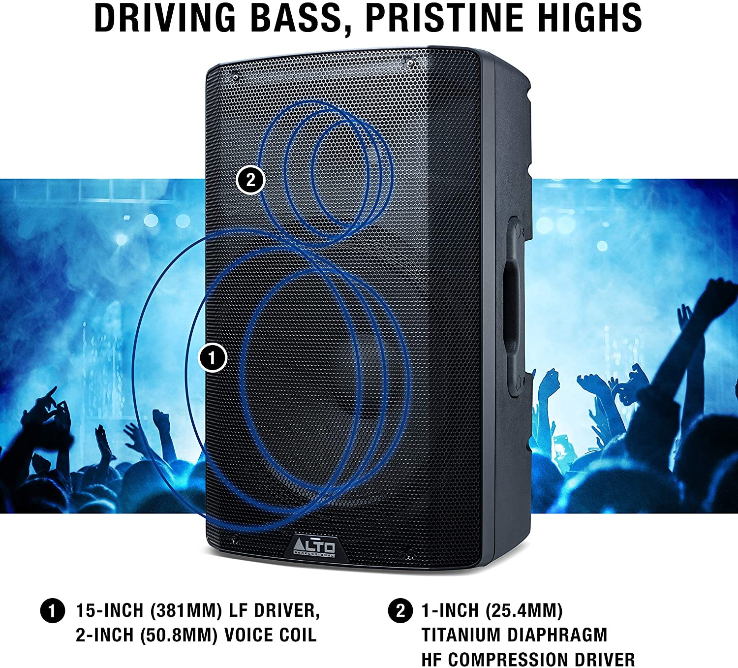 Alto TX215 15" 2-Way Powered Loudspeaker