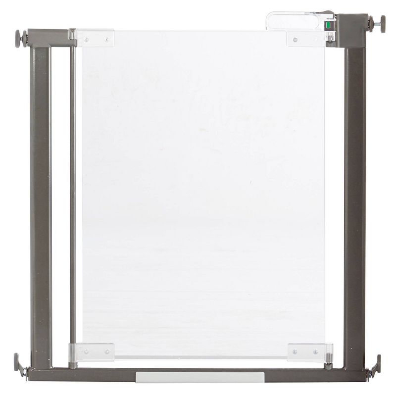 Qdos Crystal Designer Baby Safety Gate - Pressure Mount