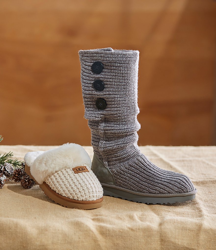 UGG&reg; Cozy Knit Slippers