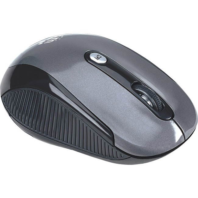 Manhattan 177795 Manhattan performance wireless optical mouse - black/silver