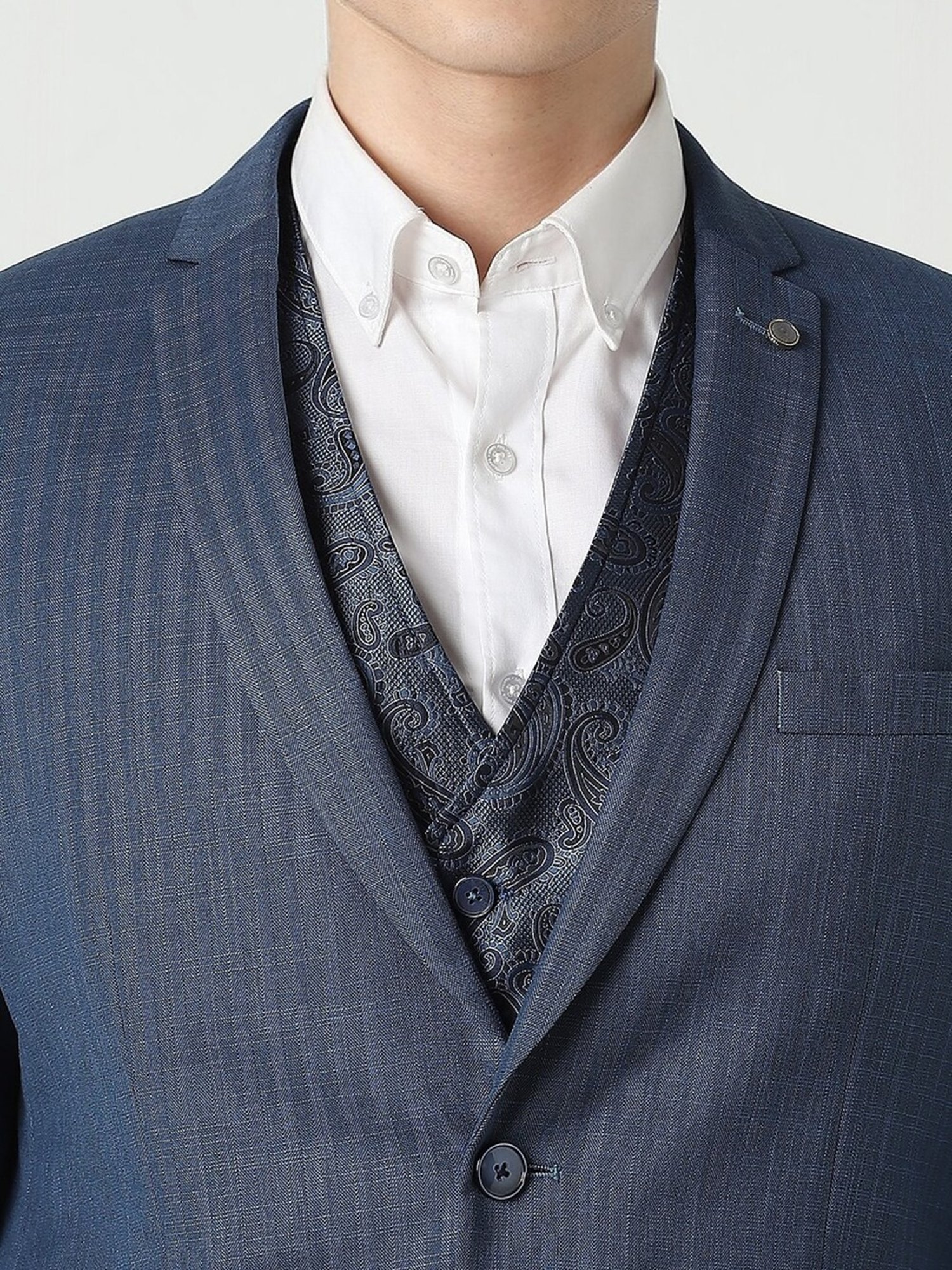 Parx Black Regular Fit Two Piece Suit