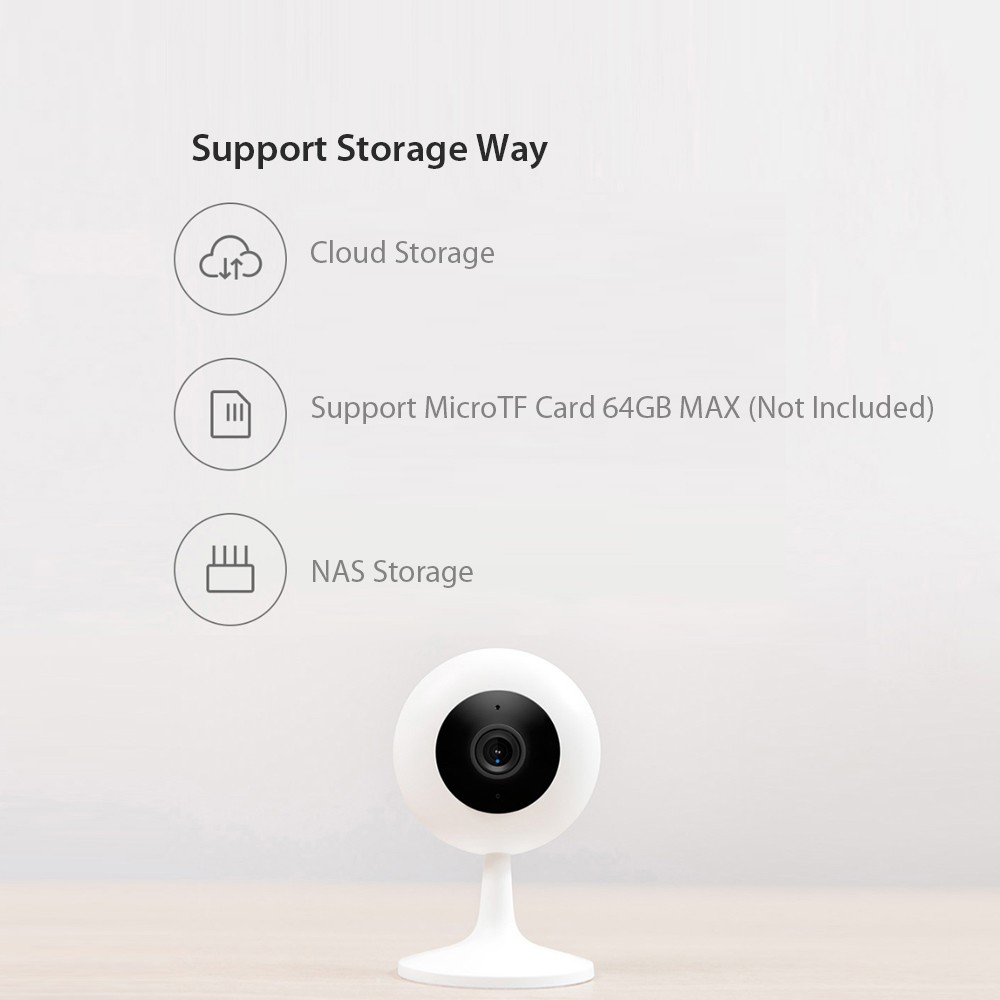 Global Version Xiaomi Mi Xiaobai Smart Camera 1080P FHD Wireless Wifi Smart Home Security Camera Night Vision 360 Angle Popular Version