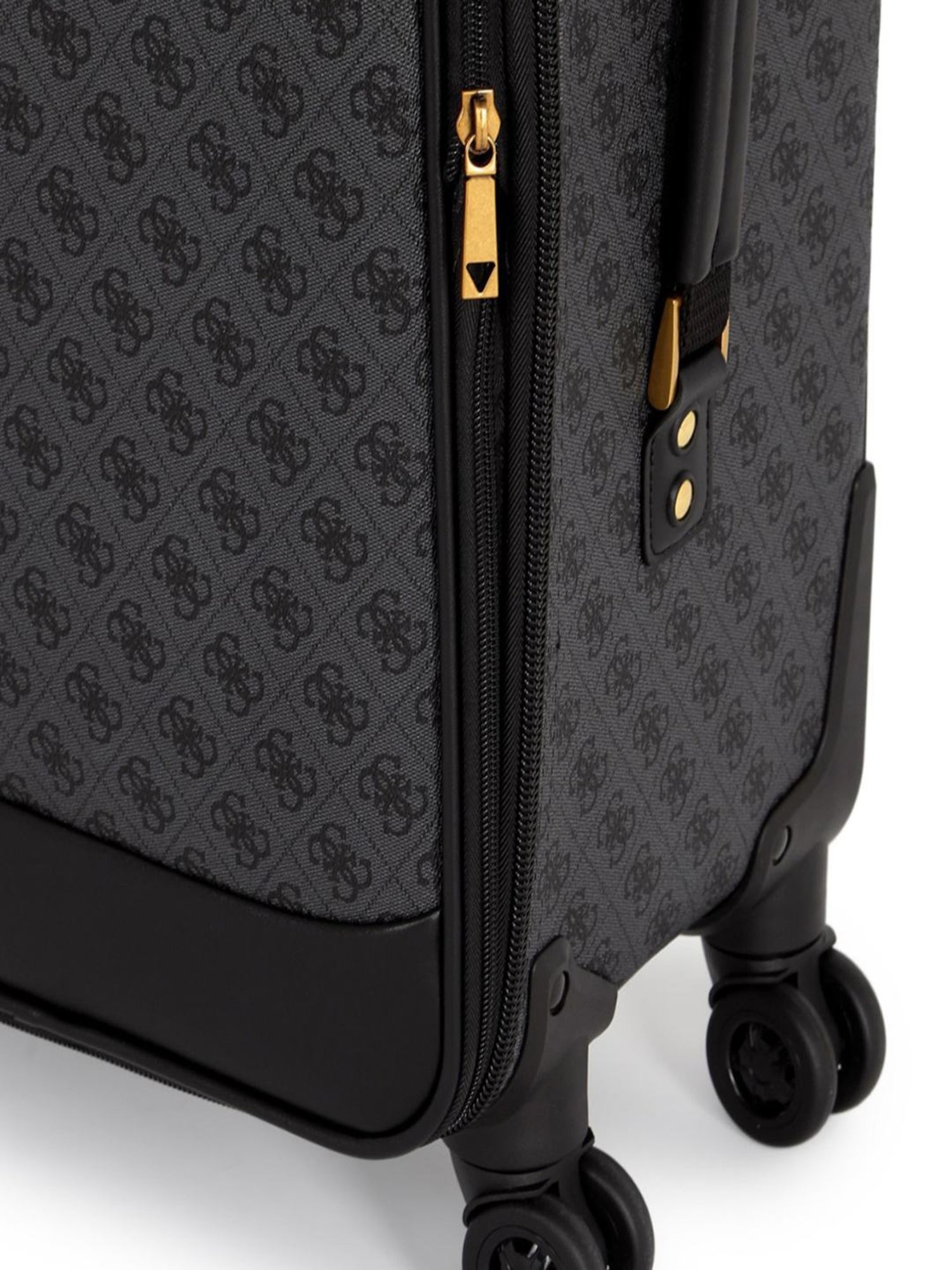 Guess Coal 8 wheels Large Soft Cabin Trolley Bag