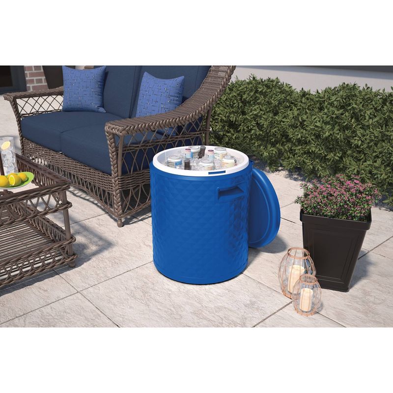 Slat Top Serving Cart - Gray - Apollo Outdoor