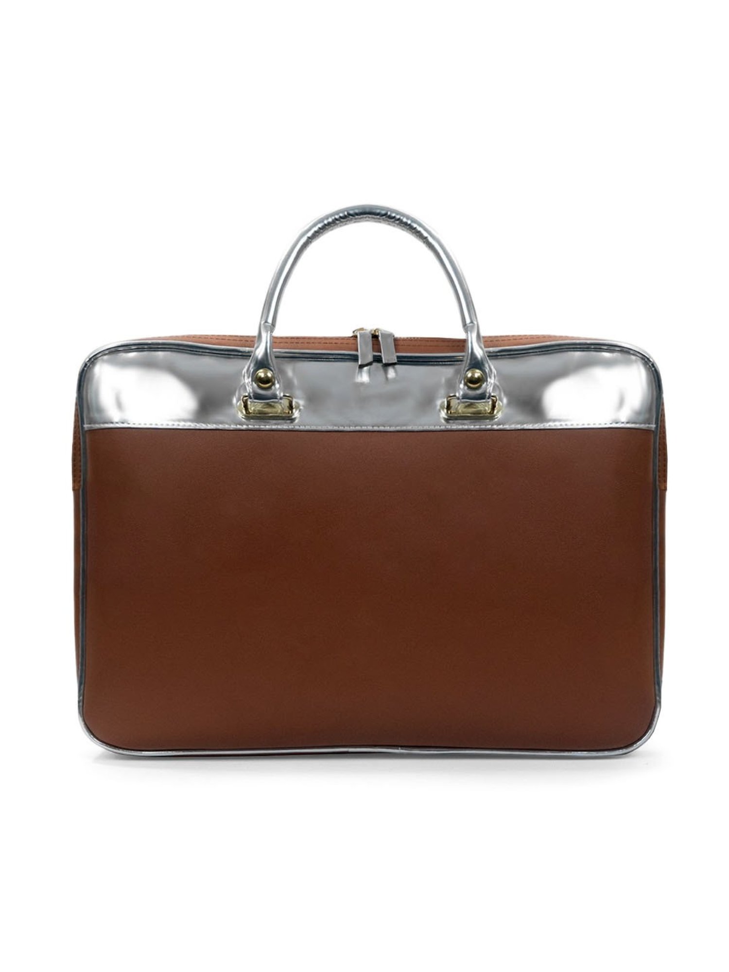 Modern Myth Brown Large Laptop Handbag