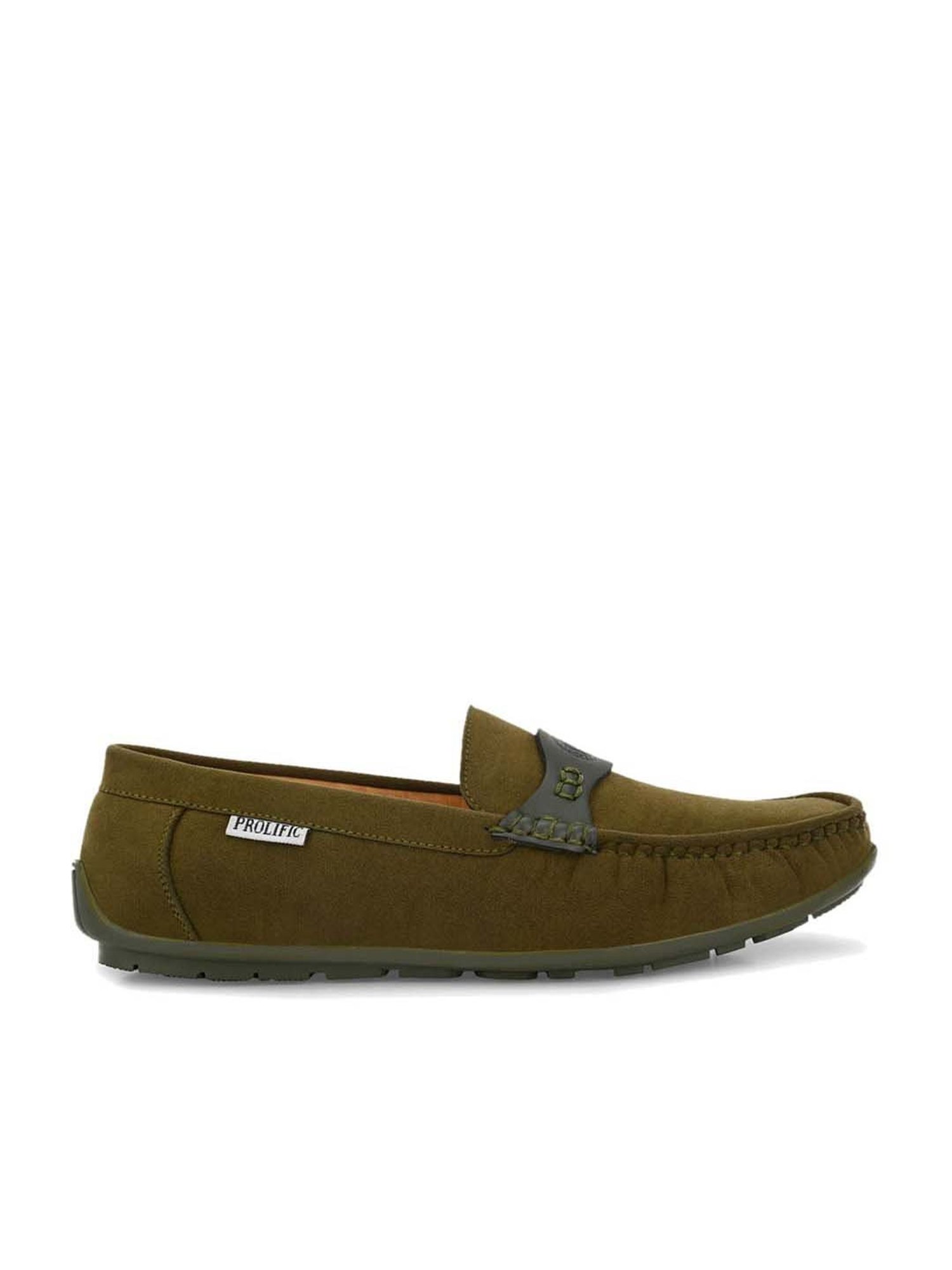 Prolific Men's Olive Casual Loafers