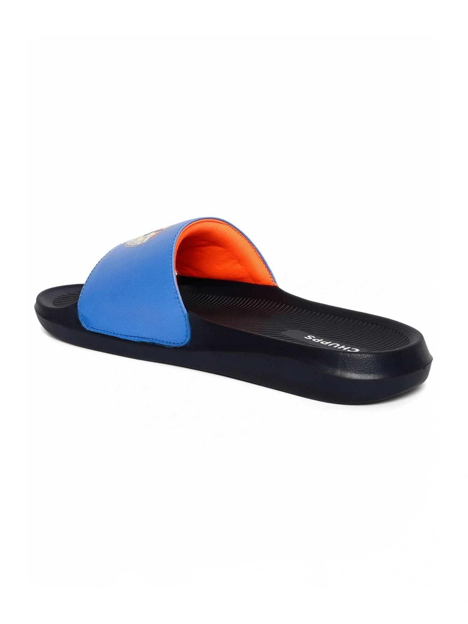 Chupps Men's Mumbai Indians Blue Slides