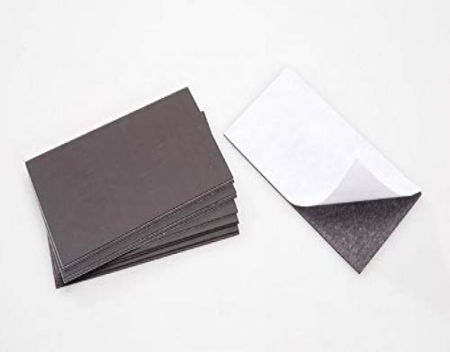 Sticky Back Magnet Sheet 2"X3.5" 10/Pkg-