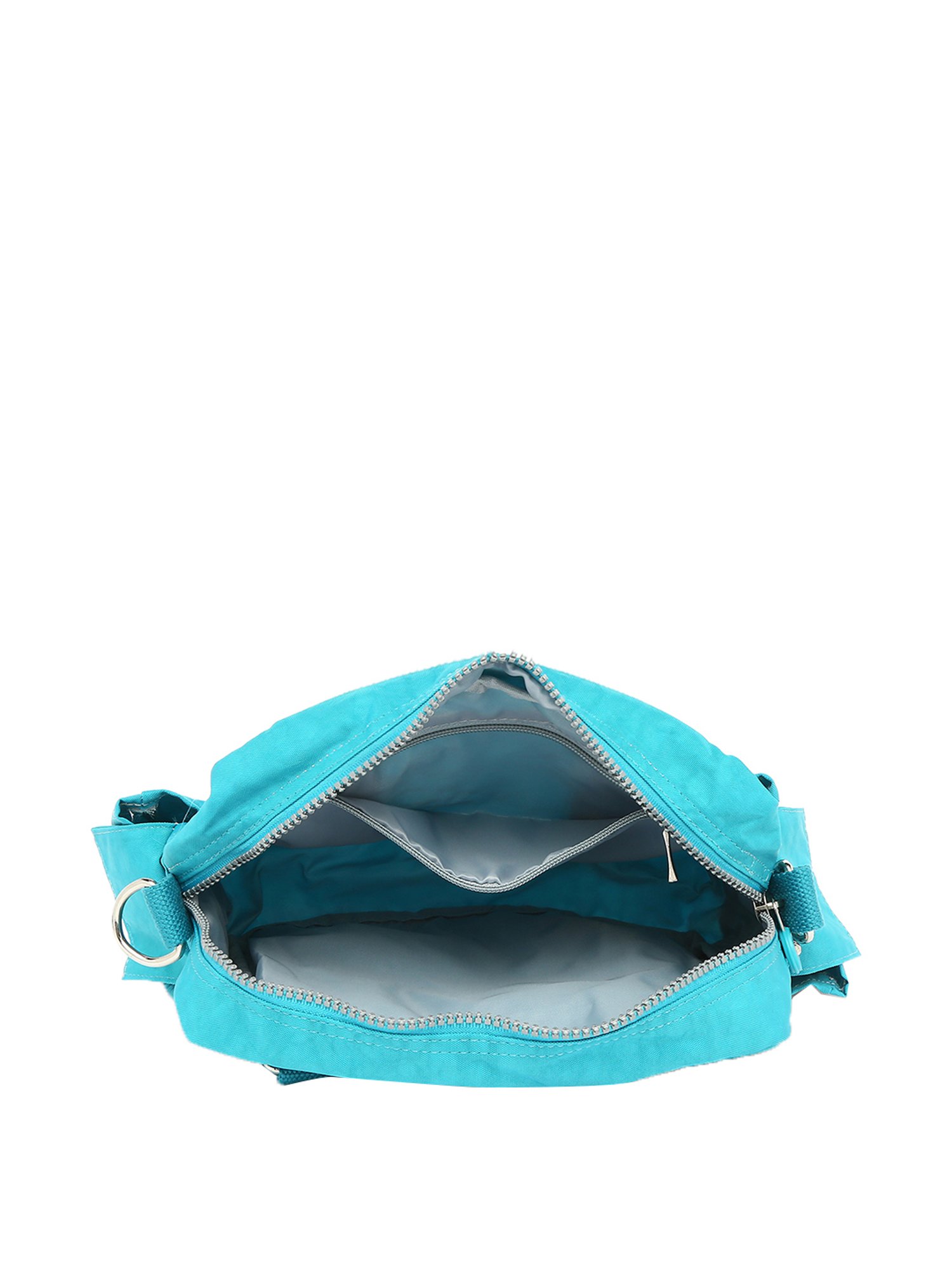 Baomi Blue Solid Medium Handbag