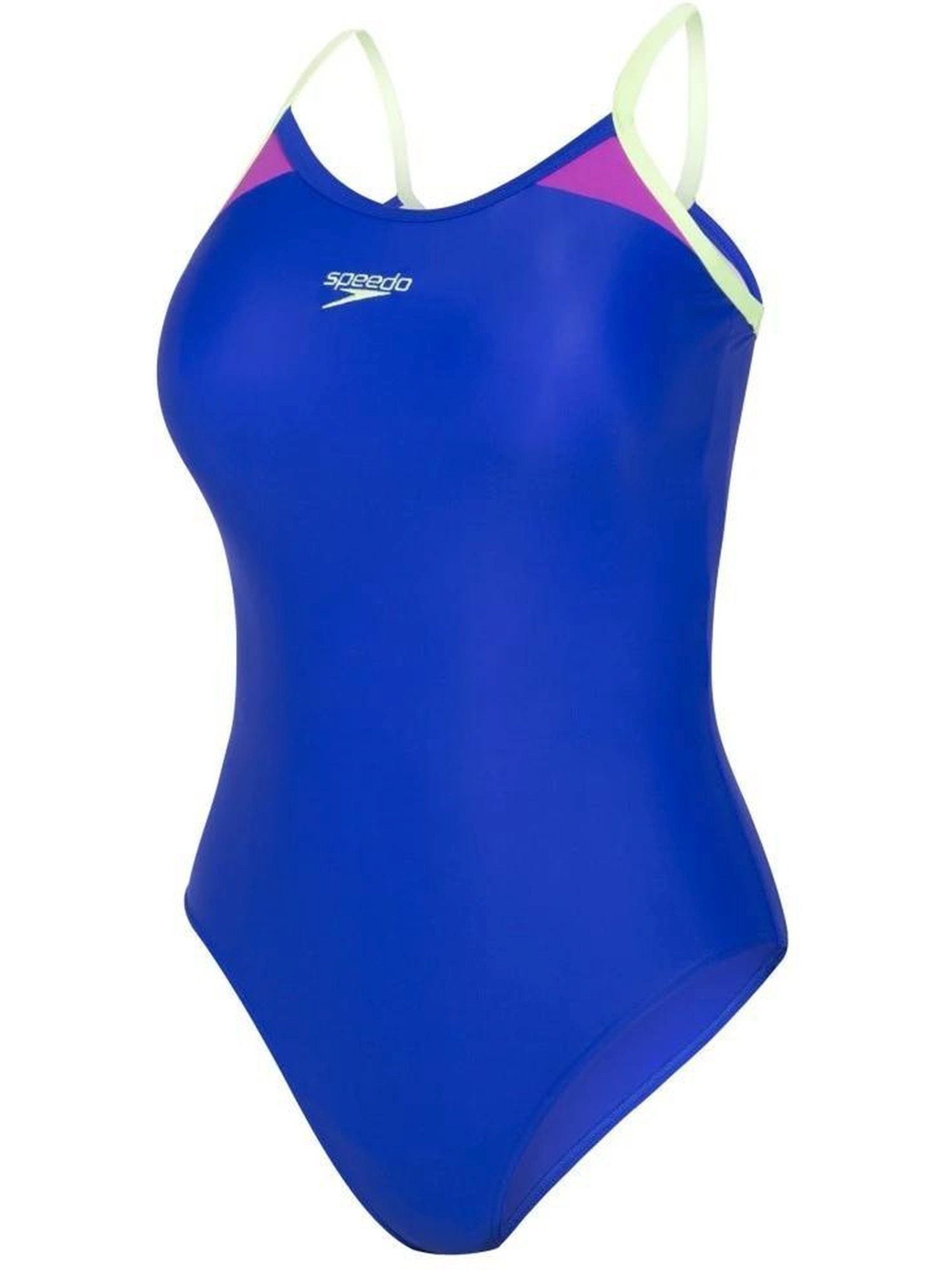 Speedo Blue Color Blocked Monokini