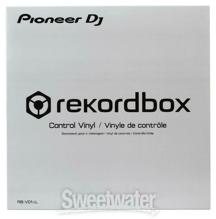 Pioneer DJ 12" Control Vinyl Clear, Pair
