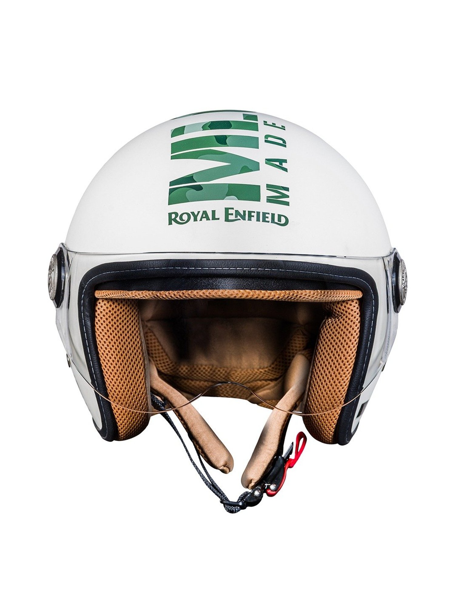 Royal Enfield Chopper Open Face MLG Helmet Off White XL