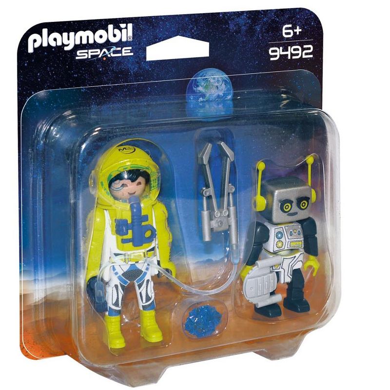 Playmobil Astronaut and Robot Duo Pack