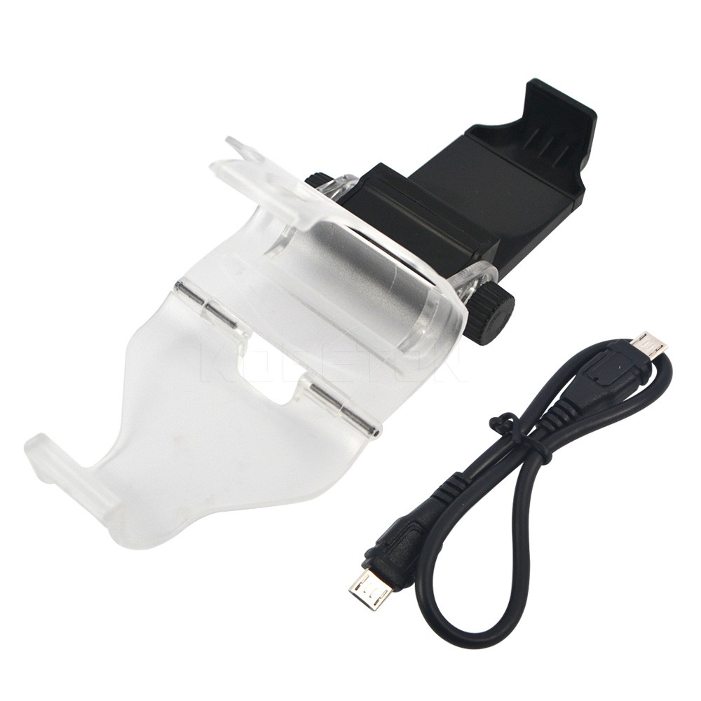 Game Controller holder Phone Clamp Smart Clip Bracket with OTG cable for Bluetooth Wireless PS4 DualShock 4 Controller