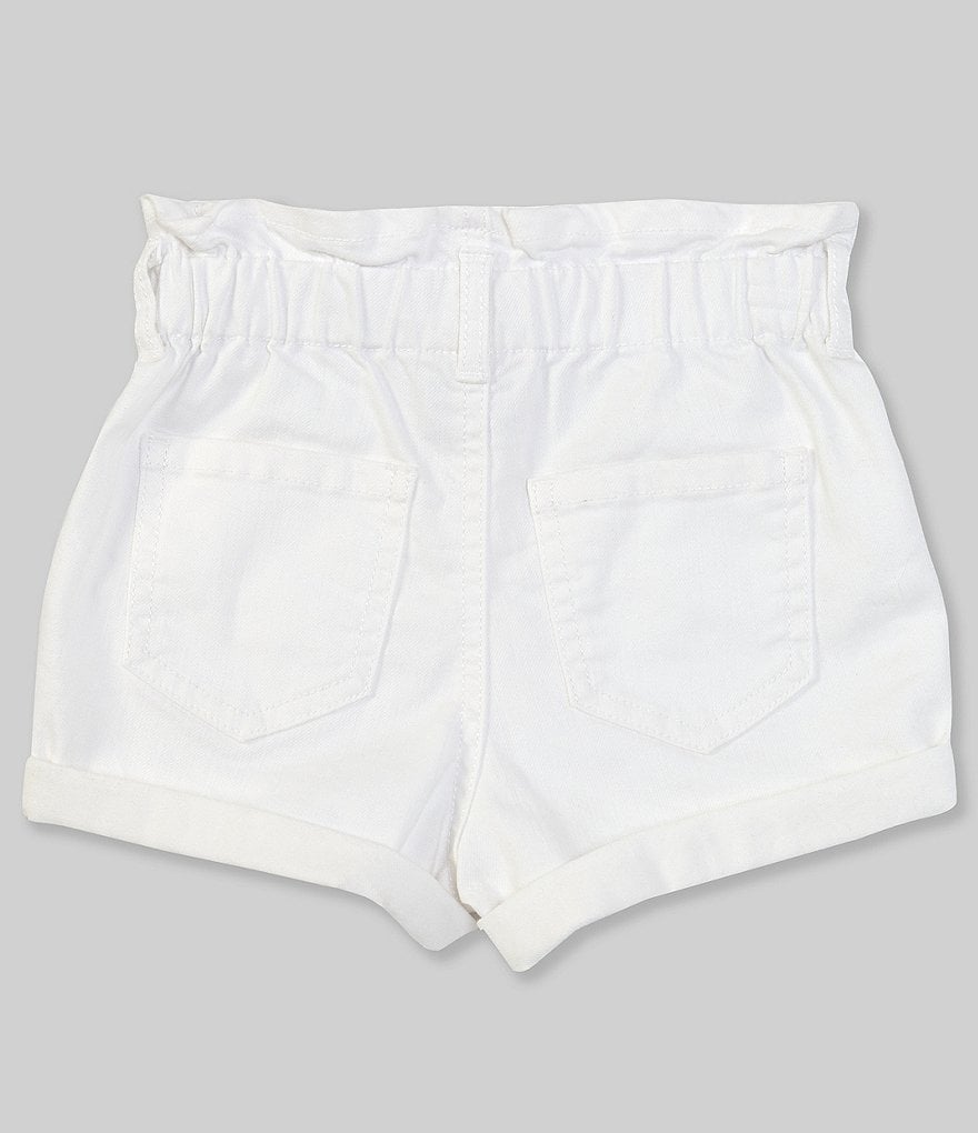 Hippie Girl Little Girls 4-6X Paperbag-Waist Short