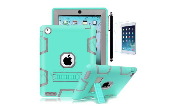 Shockproof Heavy Duty With Hard Stand Case Cover for iPad Air 1 or iPad 5