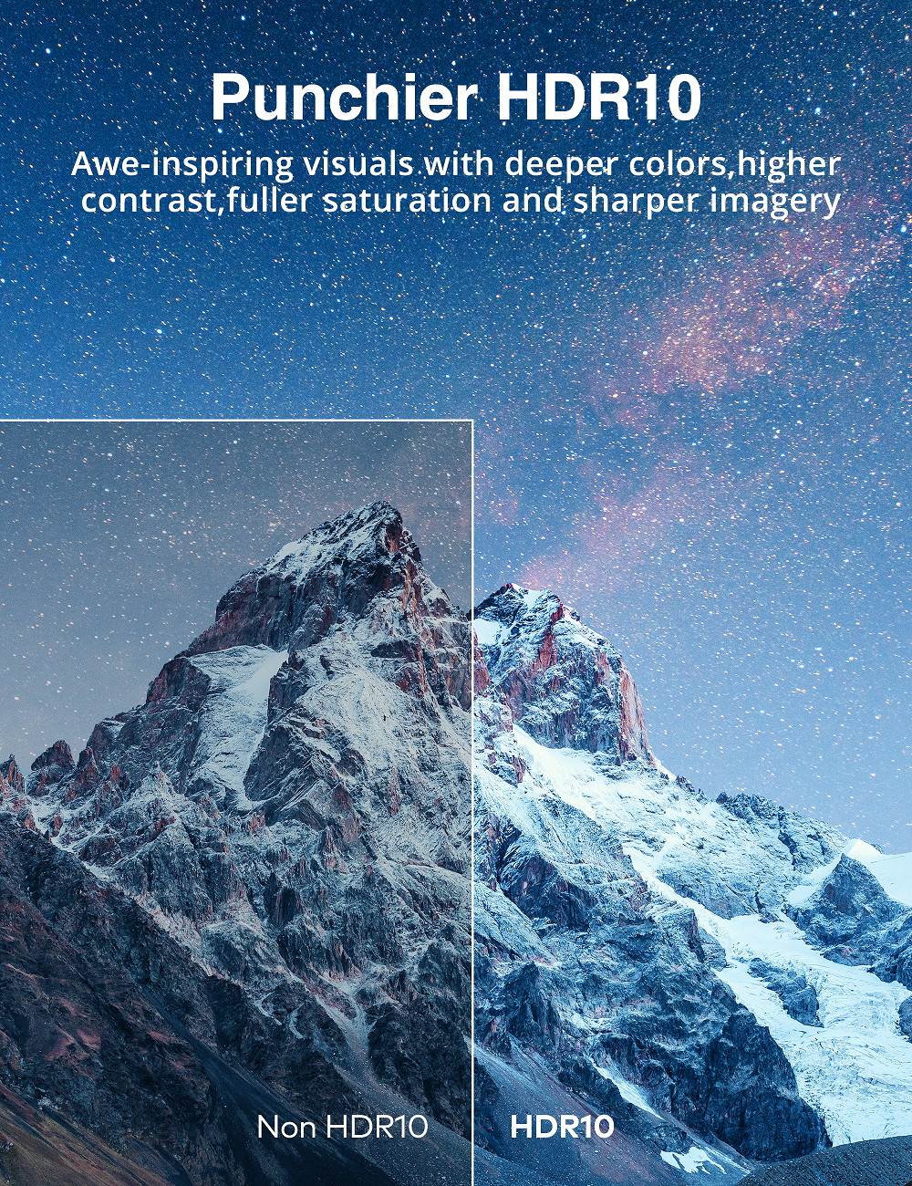 VAVA 4K UHD Laser TV HDR10 150" ALPD 3.0 Home Theater Ultra Short Throw Projector Built-in Harman Kardon Hi-Fi Speaker Smart Android System 25000H Lamp life Eye Protection