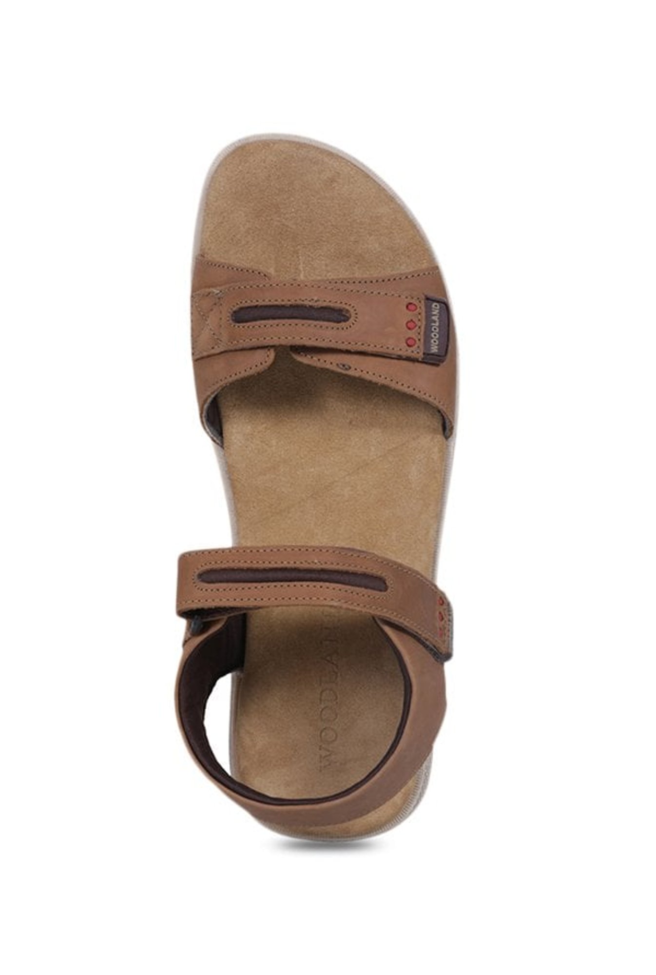 Woodland Men's Camel Floater Sandals
