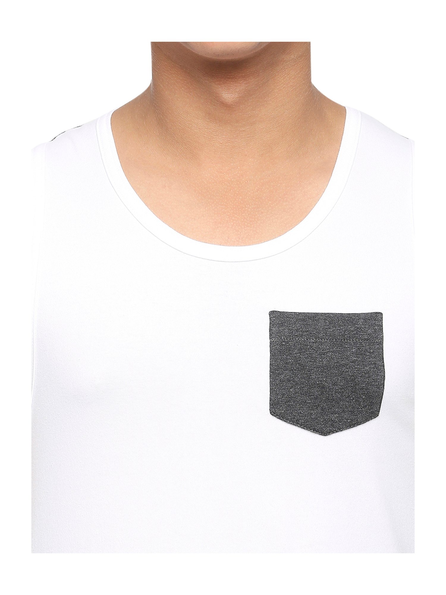 Dollar Bigboss Boys Multicolor Solid Vest (Pack Of 3)