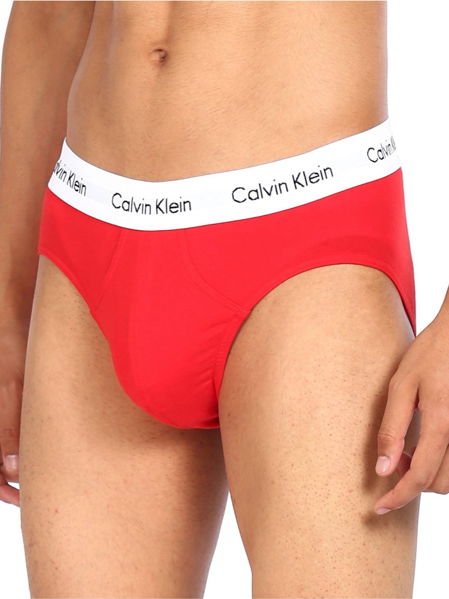 Levi's Grey Cotton Regular Fit Briefs