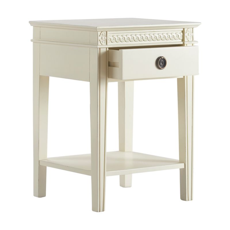 Westport Side Table Antique White - Finch
