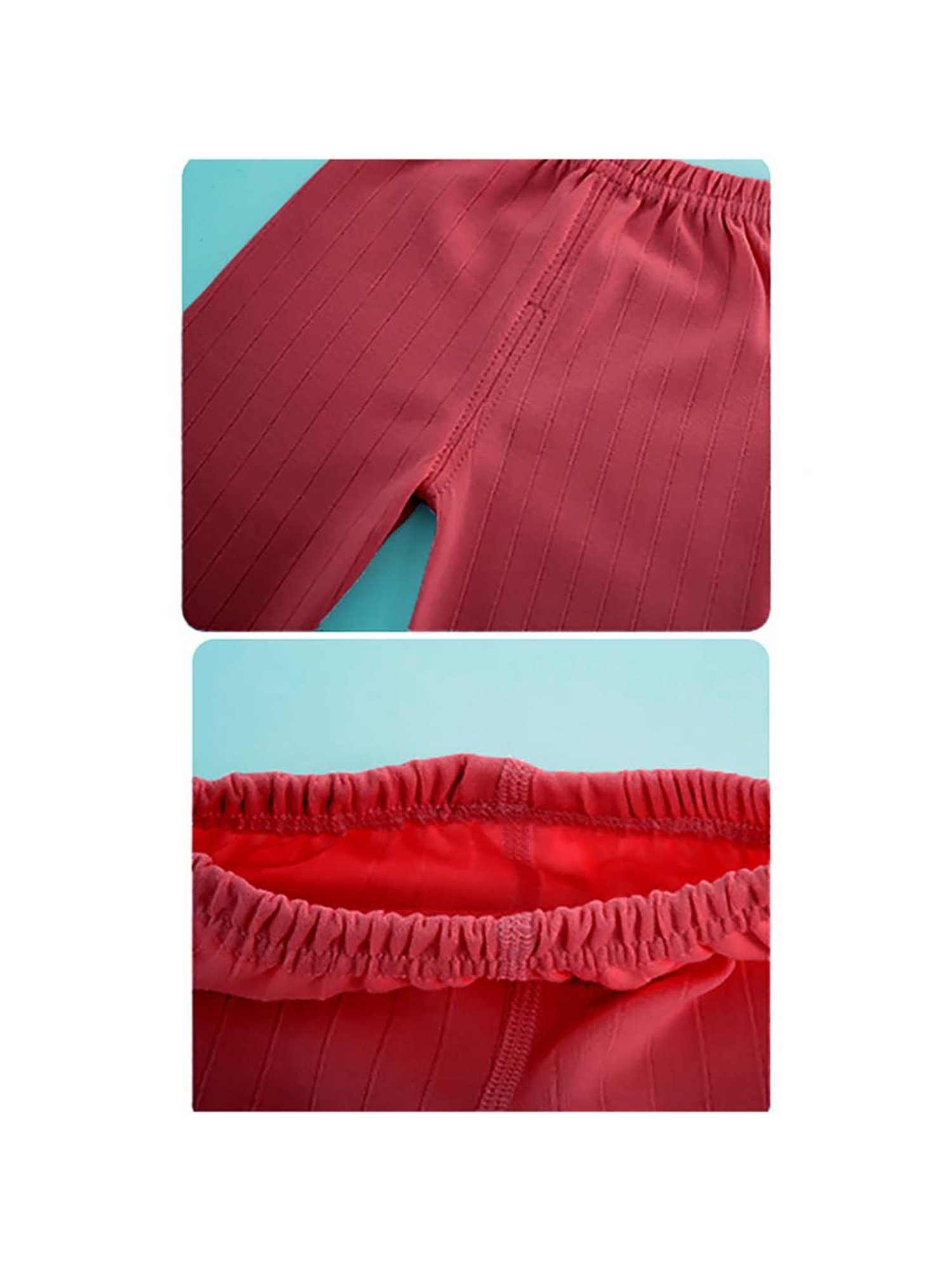 Little Surprise Box Kids Maroon & Cream Cotton Printed Full Sleeves Gift Set