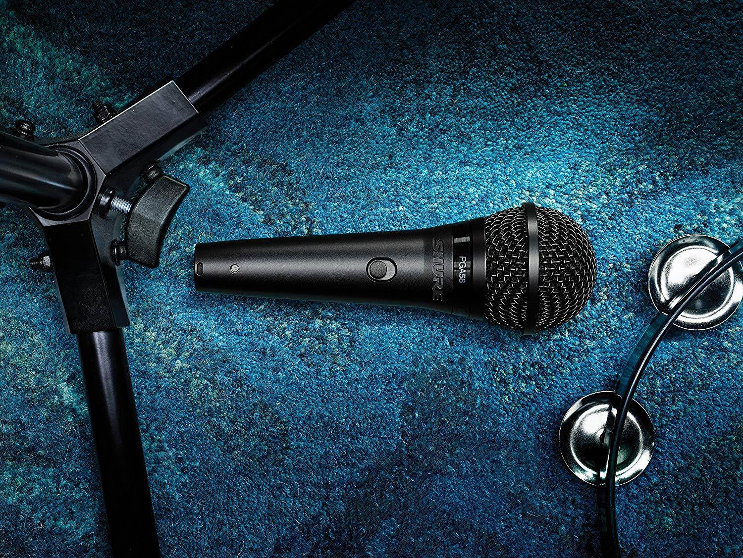 Shure PGA58-XLR Cardioid Dynamic Vocal Microphone