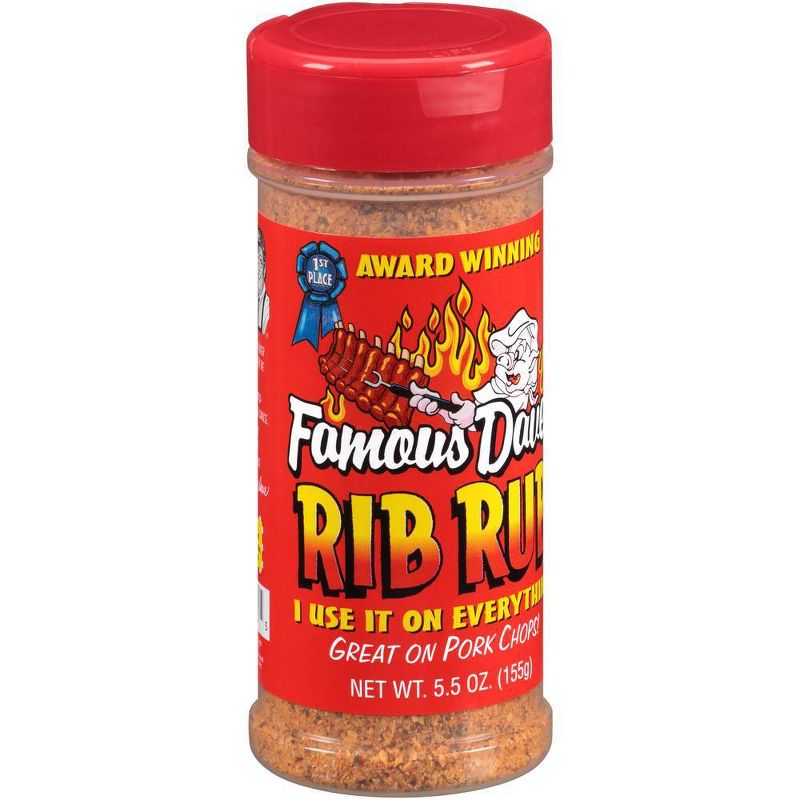 Famous Dave's Rib Rub Seasoning - 5.5oz