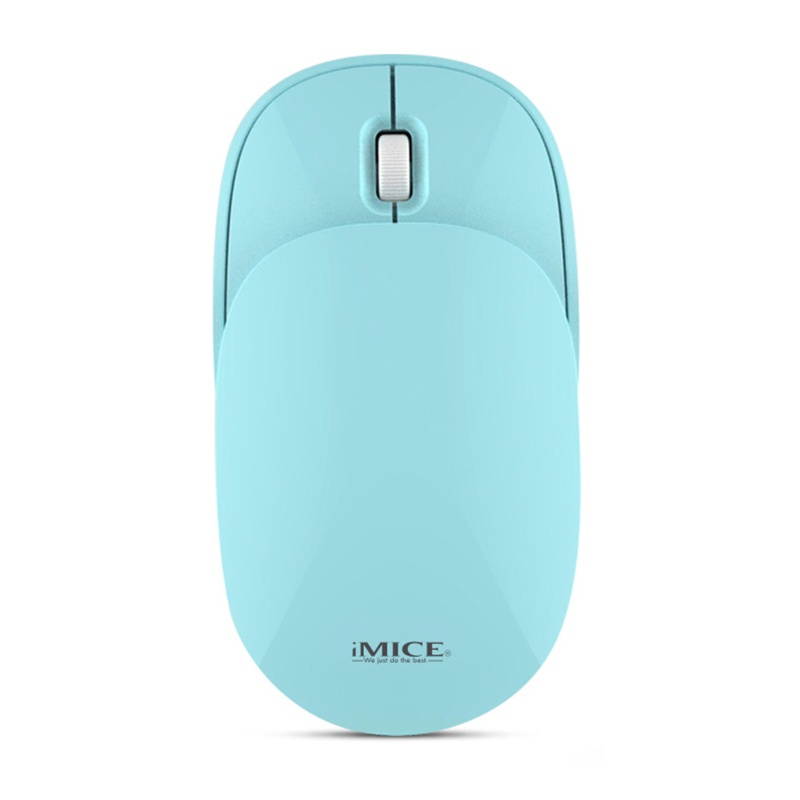 IMICE E-1100 Computer Mouse Power Saving Fashionable Computer Accessory Wireless Connection Office Mouse for Laptop