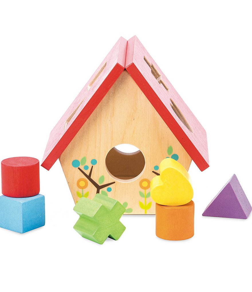 Le Toy Van Petilou Bird House Shape Sorter