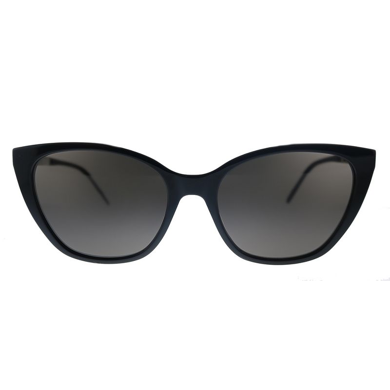 Saint Laurent SL M69 001 Womens Cat-Eye Sunglasses Black 56mm