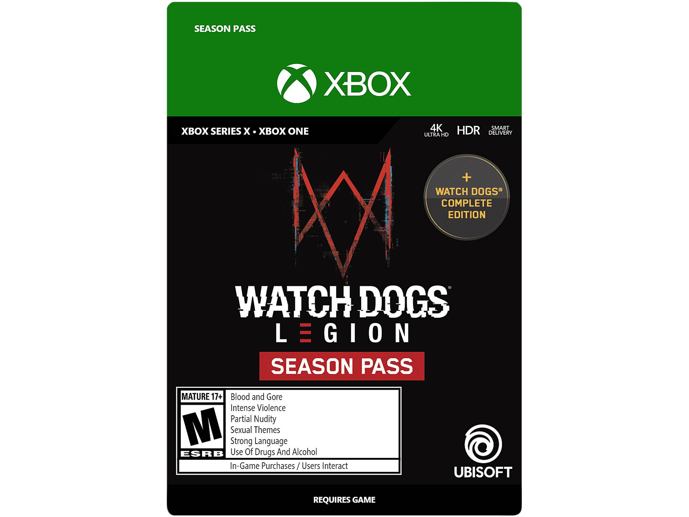 Watch Dogs Legion 4,550 WD Credits Xbox Series X|S / Xbox One [Digital Code]