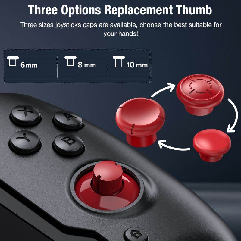 Gamepads For Nintendo Switch Controller Left & Right Game Joystick For Switch Console Joy Game Pad With Turbo For Switch Accessories