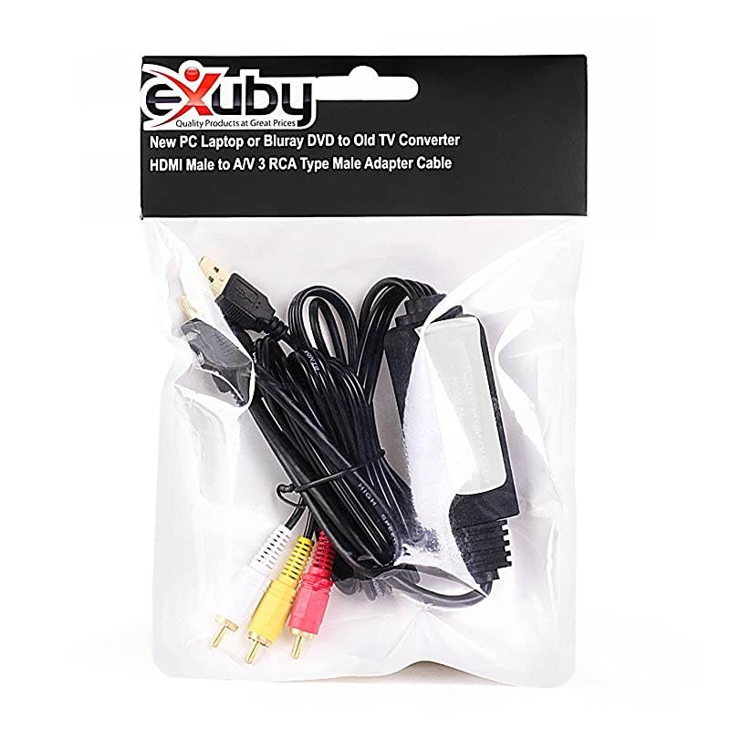 to RCA Cable Converts Digital Signal to Analog RCAAV Works wTVHDTVXbox 360PCDVD More AllinOne Converter Cable Saves You Money to AV Converter